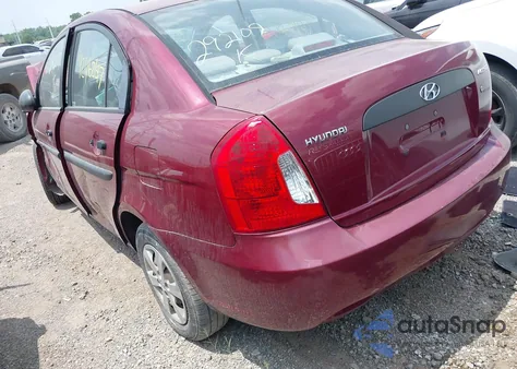 2009 Hyundai Accent Gls z USA, uszkodzony, nr VIN KMHCM46C59U292109